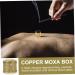 Beavorty 10-Piece Cardboard Smokers & Moxa Holder Tool | Smoke-Free Moxa Storage & Heat Box for Massage | Durable Metal & Copper Design - Buy Online on GoSupps.com