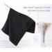 PERFEHAIR Black Salon Towels 2-Pack - 16x27 Inches for Barber, Gym, Bath, Spa - Cotton Hand Towel for Shaving and Shampoo - Black - Buy Online on GoSupps.com