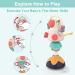 iPlay iLearn Baby Rattles Set | High Chair Toys with Suction Cup | Interactive Development Tray Toy for Newborn Gifts | 6-24 Months Boys Girls Kids - Buy Online on GoSupps.com