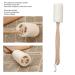 Exfoliating Loofah Bath Brush with Wooden Handle - Shower and Body Scrubber for Men and Women - Buy Online on GoSupps.com