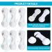 10 Pcs Kitchen Cupboard Locks for Children Adhesive Safety Locks for Cupboards Baby Locks Cupboard Child Locks Baby Safety Locks Suitable for Wardrobe Cupboard Drawer and Refrigerators - Buy Online on GoSupps.com