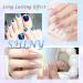 Laza Mermaid Pearl Chrome Nail Powder - Glazed Donut Metallic Mirror Effect Pigment & Iridescent Aurora Nail Glitter - Holographic Fairy Dust for Nail Art & Resin Crafts - Misty Silver - Buy Online on GoSupps.com