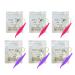 EvaGO 600 Pieces Medium 3.5 Ounce Orthodontic Elastic Rubber Bands, 3/16 and 1/4 Inch Rubberbands Fix Tooth Gap with 6 Pieces Free Elastic Placer for Braces 1/4" and 3/16"