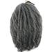 Coolbers 18 Inch Marley Hair Synthetic Afro Kinky Curly Hair Crochet Braids Hair Extensions Havana Marley Braids Crochet Hair For Women (18 Inch Gray) 18 Inch Gray - Buy Online on GoSupps.com