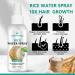 Shampoo Conditioner & Serum Set | Fermented Rice Water & Biotin | Hair Growth Repair Kit | Sulfate Free Vegan All Hair Types - Buy Online on GoSupps.com