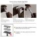 Buy Premium Safety Razor for Men & Women | Reusable Metal Single Blade Shaver - 10 Platinum Blades Included | Sustainable Gun Black Design - Buy Online on GoSupps.com