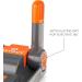 Unisex Force Dry Sport-Digital Shoe Dryer | Gray Orange | Universal Fit - Buy Online on GoSupps.com