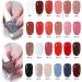 Glitter Silver Nail Polish Quick Dry Long Lasting Shimmer Nail Varnish Sparkle Metallic Effect No UV Needed Nail Paint Nail Polish Art Manicure Gifts for Women Girls DIY Home(10ML) - Buy Online on GoSupps.com