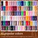 JODSONE 100 PCS Gel Nail Polish Kit - Base Coat & Top Coat Collection for Manicure Lovers - Buy Online on GoSupps.com