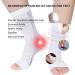 Buy Neuropathy Socks for Men & Women - Breathable Ankle Compression for Foot Pain Relief | Plantar Fasciitis Support (L/XL - Buy Online on GoSupps.com