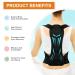 Back Brace Posture Corrector for Women | Breathable Adjustable Back Straightener | Ideal for Sports & Work - Buy Online on GoSupps.com