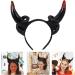 Cabilock Sheep Horns Headband Gothic Sheep Horn Hairbands Devil Horn Headband Animal Cartoon Show Headdress Photo Props for Fancy Dress Cosplay Costume - Buy Online on GoSupps.com