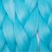 Shop SEGO 5 Packs 24 Crochet Afro Braid Extensions - Sky Blue Synthetic Hair for Stunning Braids - Buy Online on GoSupps.com
