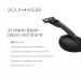 Bolin Webb X1 Razor & Stand - Matte Black | 5 Blade Cartridge | Luxury Shaving Gift Set for Men - International Shipping - Buy Online on GoSupps.com