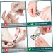 minkissy 360 Rotary Nail No Splash Nail Clip Fingernails Clippers Pedicure Clipper Toenail Cutters Nail Cleaner Tool Fingernail Trimmer Nail Cutters for Nail Tips to Rotate Steel - Buy Online on GoSupps.com