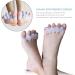 4 Silicone Toe Spreaders for Hallux Valgus & Hammer Toe Relief | Best Foot Pain Solutions - Buy Online on GoSupps.com
