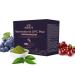 Resveratrol Antioxidant Supplement- OPC Plus- Trans Resveratrol for Excellent Skin Health and Heart Circulation Liver with Grape Seed Green Tea Extract Goji and Pomegranate - 30 Sachets