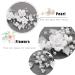 WiDream Silver Crystal Headband | Elegant Flower Leaf Headpiece | Wedding Hair Accessories for Brides Women & Girls - Shop Now! - Buy Online on GoSupps.com