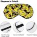 Rubber Duck Sunglasses Sleep Mask - Cartoon Eye Mask for Women | Adjustable Blackout Polyester Travel Eyewear - Buy Online on GoSupps.com
