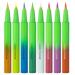 G n rique Neon colored pencil liquid eyeliner matte eyeliner pen neon 8x colored bright colors waterproof smudge-proof smooth and non-coating for girls' eyes