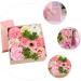 TOPBATHY 3 Boxes Carnation Soap Flower Valentine Flower Bouquet Bouquets for Wedding Immortal Rose Gift Faux Floral Rose Bouquet Artificial Paper Gift Box Pinkx3pcs 15x15x8cmx3pcs - Buy Online on GoSupps.com