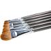 Premium Red Sable Filbert Paint Brushes Set - 6 Brushes for Acrylic, Watercolor, Oil & Mixed Media. Long Handle Professional Art Supplies - Buy Online on GoSupps.com