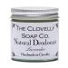 Clovelly Soap Co Natural Handmade Deodorant Balm Lavender 60g Glass Jar