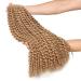 Xtrend 6 Packs 18 Inch Passion Twist Hair - Bohemian Water Wave Braiding Extensions | Itch-Free Synthetic Fiber | Hot Water Setting - Brown Curly Crochet Hair - Buy Online on GoSupps.com