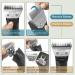 4FW Wide Pet Dog Grooming Detachable Blades Compatible with Andis Oster A5 Wahl KM10 Clippers Cut Length 3/8"(9.5mm) Fit for Larger Animals 4FW-9.5mm - Buy Online on GoSupps.com