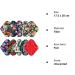 Reusable Cloth Menstrual Pads Super Absorbent - Full Red Microfleece | Washable Period Panty Liners with Storage Bag - Buy Online on GoSupps.com