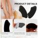 Heel Pads for Women | Cushions & Grips for Pain Relief & Blister Prevention (4 Pairs Black - Buy Online on GoSupps.com