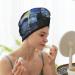 Hair Towel Wrap for Quick Drying | Button Towel Turban - The Starry Night Design - Buy Online on GoSupps.com