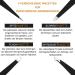 Mayki Eyebrow Tweezers Set - 6-Piece Professional Stainless Steel Beauty Tool for Precise Hair Removal & Ingrown Hair Perfect for Men & Women - Buy Online on GoSupps.com