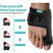 Welnove Bunion Corrector for Women - Adjustable Orthopedic Big Toe Splint & Brace | Effective Bunion Relief for Right Feet (Black - Buy Online on GoSupps.com