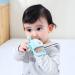 COZYPANDA Baby Teether - BPA Free Silicone Teething Toys for Babies 0-6 Months - Never Drop Teething Pacifier for Teething Relief (Green) - Buy Online on GoSupps.com