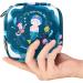 Multicoloured Fish Makeup Bag for Women and Girls - Travel Cosmetic Organizer with Zipper Pouch - Buy Online on GoSupps.com