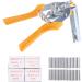 Qtynudy Type M Nail Ring Pliers Type M Nail Ring Pliers Type M Nail Ring Pliers Thickened for Manual Tying (M Nail +3000Clips) - Buy Online on GoSupps.com