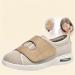 Shop Men's Extra Width Diabetic Foot Shoes - Non-Slip Orthopedic Sneakers for Pain Relief | Lightweight Adjustable Walking Shoes (Beige Size 12 - Buy Online on GoSupps.com