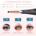 Ycagrain USB Rechargeable Eyelash Curler for Quick Natural Curling Long Lasting Eyelashes Curl Tool Heated Eyelash Curler Black - Buy Online on GoSupps.com