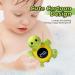 Toddler Bath Thermometer | Cartoon Turtle Thermograph & Temperature Monitor for Safe Bathing - Buy Online on GoSupps.com