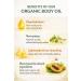 Organic Body Oil with Carrot & Papaya Extract Natural Moisturizing Body Oil for Dry Skin Non-Greasy Fast Absorbing Daily Body Moisturizer Hydrating Skin Oil 6.7 fl oz - Buy Online on GoSupps.com