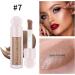 Liquid Contour Liquid Highlighter Liquid Blush with Face Brush Long Lasting Smooth Lightweight Smudge Proof Contour+Blush+ Highlighter 2#+4#+7# 3.33 ml (Pack of 3) - Buy Online on GoSupps.com