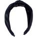 Topkids Accessories Leather Chain Knot Alice Bands Adult Women Hair Accessories for Women Hair Bands for Women Thick Headband Womens Headbands Head Bands Adult Women Wide Headbands (Black) - Buy Online on GoSupps.com