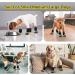 Kuoser Dog Socks - 3 Pairs Anti-Slip Paw Protection | Ideal for Hardwood Floors | Size M (6-Pack) - Stylish Black - Buy Online on GoSupps.com