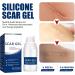 Silicone Scar Gel - Scar Cream - 30g Scar Removal - Scar Treatment - Scar Gel for Surgical Scars C-Section Stretch Marks Acne Injury Burns Old and New Scars - Buy Online on GoSupps.com