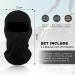 BBto 4-Piece Storm Hood Balaclava - UV Protection & Breathable Face Masks for Outdoor Sports Motorcycles & Biking for Men & Women - Buy Online on GoSupps.com