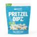 No Sugar Pretzel Sticks Vanilla Yogurt Covered Diet Pretzel Crisps Sweet Salty Crunchy Perfection Snack and Share 0g Sugar 4g Fibre -1 Pack (200g)