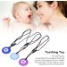 Silicone Bite Ring Toys for Babies - 3-Part Set | Soft Fun Portable Chewing Soothers - Buy Online on GoSupps.com