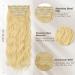 BARSDAR Clip In Hair Extensions - 5 PCs Long Wavy Synthetic Hair - 50 cm Butter Blonde - Thick & Natural for Women & Girls - Buy Online on GoSupps.com