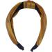 Topkids Accessories Velvet and Lurex Knot Alice Bands Adult Women Hair Accessories for Women Hair Bands for Women Thick Headband Womens Headbands Head Bands Adult Women Wide Headbands (Gold) - Buy Online on GoSupps.com